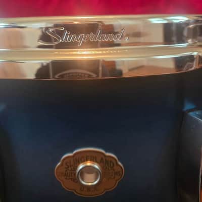 Slingerland Radio King 4pc Drum Set - Blue/Silver duco Bild 16