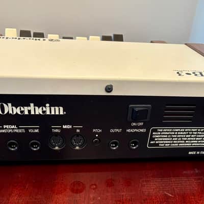 Oberheim OB-3 Drawbar Organ Expander Module image 2