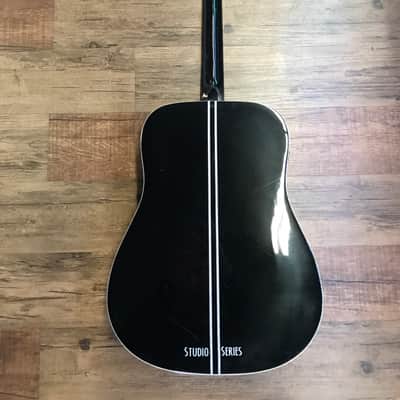 Randy Jackson Studio Series AE Dreadnought Guitar Black image 5