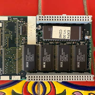 Ensoniq EXP-4 "Perfect Piano" Wave/Transwave ROM Card for MR Rack 61 76 ZR ASR X/Pro - ROM Card