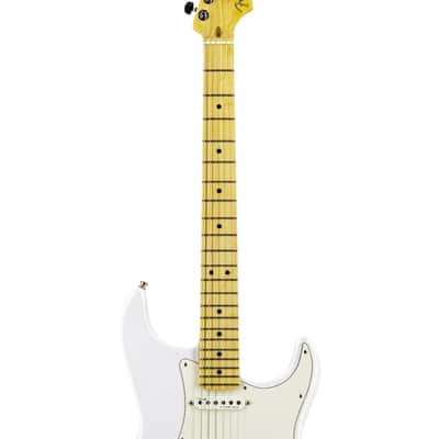 Fender Juanes Stratocaster Electric Guitar, Maple FB, Luna White, JL23XXXX image 6
