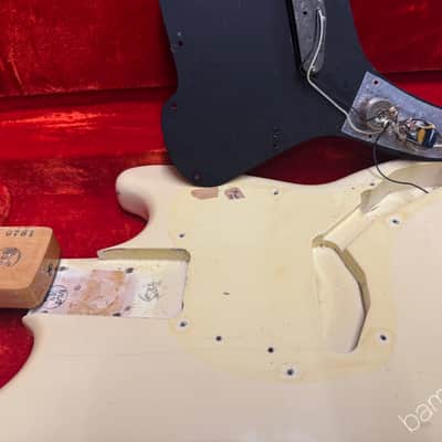 1978 Fender Musicmaster Bass - White - One Owner - Perfect! - OHSC image 14