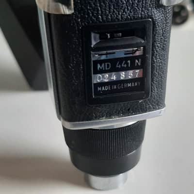 Sennheiser MD 44N-N Supercardioid Dynamic Microphone 1971 - Present - Black Bild 11