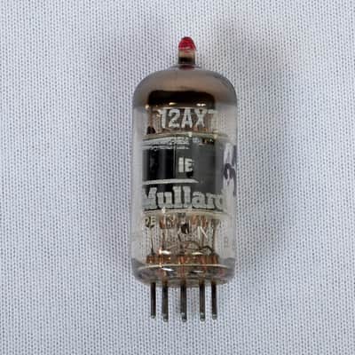 Mullard 12AX7/ ECC83 Red Tip - Tested image 2