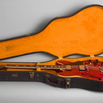 Gibson ES-335TDC Semi-Hollow Body Electric Guitar (1968), ser. #525420, original black hard shell case. image 10