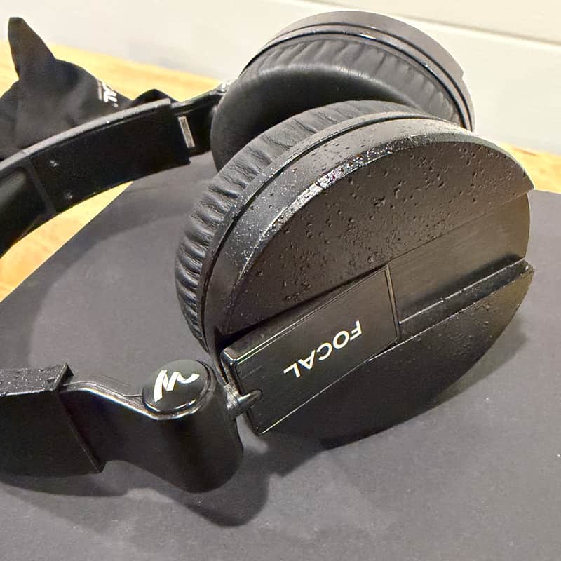2010s Focal Spirit Professional Headphones Black