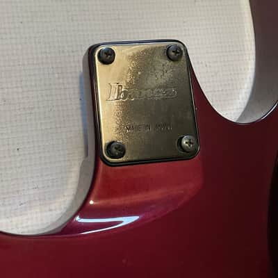 1991 Japan Ibanez RG560 Violet Pearl Guitar Body Floyd Ready & Neckplate image 15