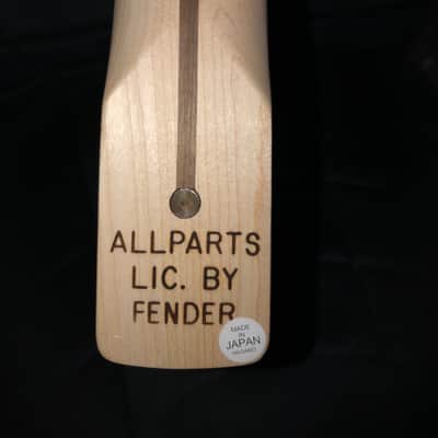 Allparts Made in japan stratocaster maple large headstock guitar neck image 7