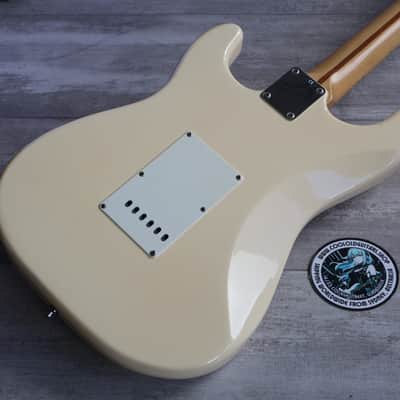 2005 Fender Jimmie Vaughan Tex-Mex Signature Stratocaster (Olympic White) image 8