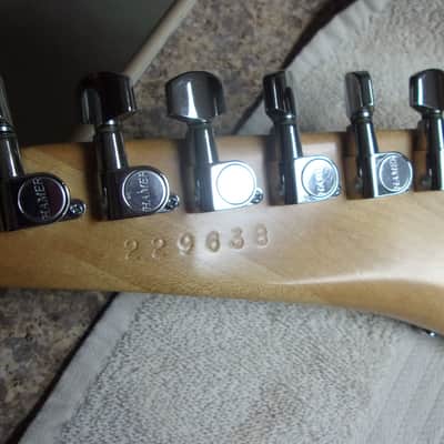 Vintage 1992 Hamer USA Californian Elite Antique Burst Celebrity Owned Near Mint 1 of 1 image 6