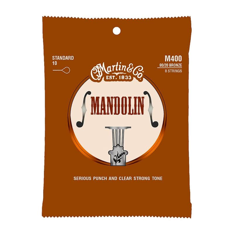 Martin Mandolin 80/20 Bronze Standard Strings (.010 - .034) image 1