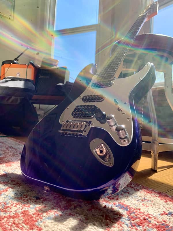 Fender Starcaster HSS 2005 - Blue image 1