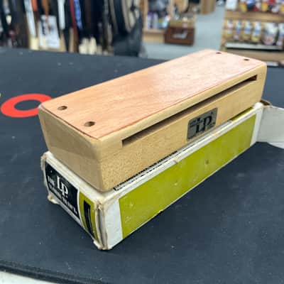 Latin Percussion LP210B Large Wood Block 70's W/ Box image 3