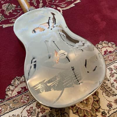 National 1933 Style O 12-Fret Resonator With Hardshell Case USED image 4