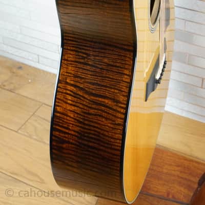 Taylor 618e 2015 – Natural – Extreme Flamed Maple Back & Sides image 3