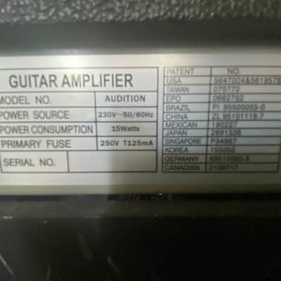 Peavey Audition 1x4 7w Guitar Amp 2010s - Black image 4