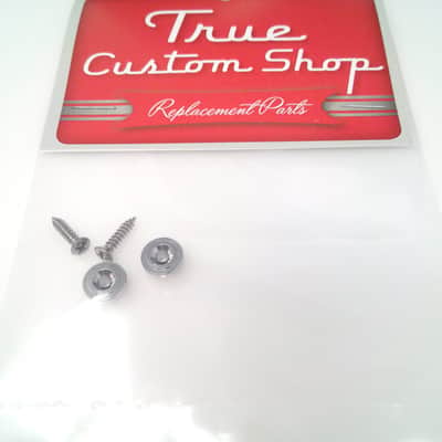 True Custom Shop®Chrome Round Vintage 50's String Retainer for Fender Strat Tele image 4