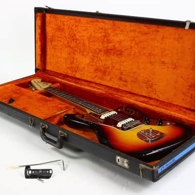1963 Fender Jaguar Sunburst w Original Case | Pre-CBS Offset CLEAN Vintage Guitar image 2