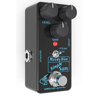 Simple Sam Moody Blue Overdrive Classic Blues Mood Style Ov/drive Guitar Effect Pedal image 5