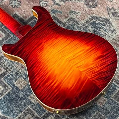 2018 PRS Private Stock #7439 Hollowbody II Dragon’s Breath Glow Custom Electric Guitar W/ Original Hardshell Case & Paperwork! image 11