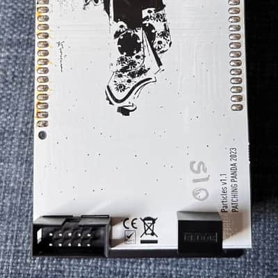 Patching Panda Particles Eurorack Synth Module 2024 - Present - Black image 2