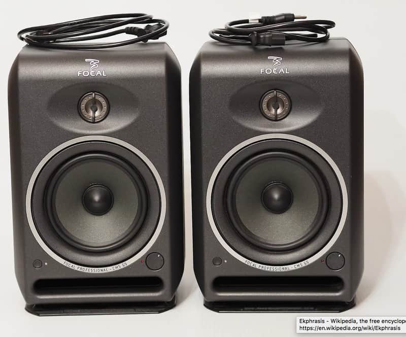 Focal CMS65 Powered Monitor Pair image 1