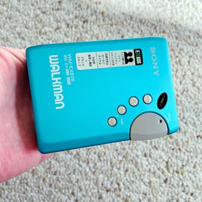 Sony WM-EX606 Walkman Cassette Player, Excellent Rare Green ! Motor Running ! image 8
