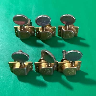 Vintage Gold japanese guitar tuners from Ventura guitar image 5