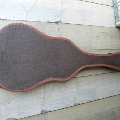 Silvertone Harmony Vintage Brown Case Stratotone 1960's image 4