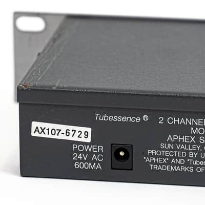 Aphex Model 107 Dual-Channel Tube Microphone Preamplifier w/ Tubessence Technology, Power Supply image 6