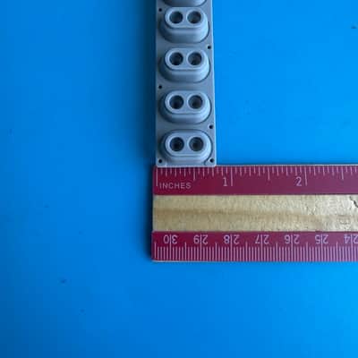 CASIO LK-265 WK-110 CT-X700 CTK-3500 Part: 12-Key Rubber Conductive Pad Strip image 6
