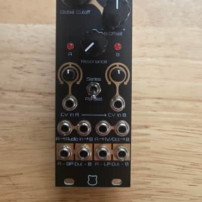 SetonixSynth Marsupial Dual Voltage-Controlled Filter AS3350 VCF 2021 Black image 1