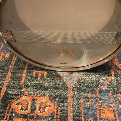 Gretsch USA Broadkaster 5x14 Snare Drum - 60s White Marine image 7