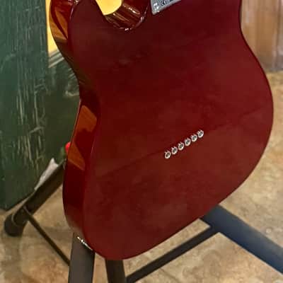 2026 Fender Player II Telecaster Mexi Electronic Guitar Transparent Cherry image 13