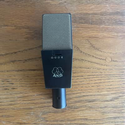 AKG C414 B ULS Large Diaphragm Multipattern Condenser Microphone 1990s - Black image 5