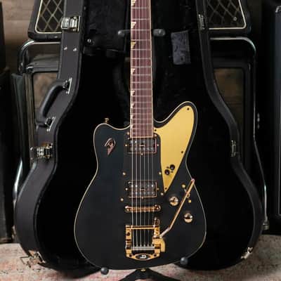 Duesenberg Falken Electric Guitar - Matte Black with Hardshell Case image 20
