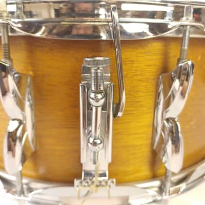 Premier Hi-Fi Custom#33 Snare Drum African Mahogany 10-Lug 5.5x14"Vintage 70s UK image 8