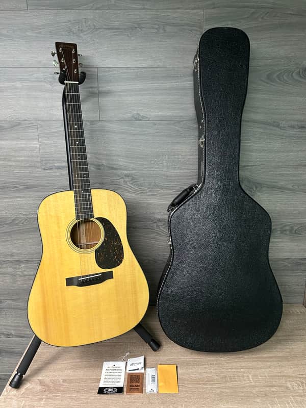 Martin D-18 Refreshed Standard Series Acoustic Guitar 2025 Gloss Finish #2877 image 1