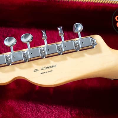 2024 Fender Japan MIJ Hybrid II Telecaster SH Vintage Natural w/ Tweed Case image 8