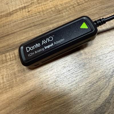 AUDINATE Dante AVIO 1-Channel Audio Input Adapter 2016 - Present - Black image 2