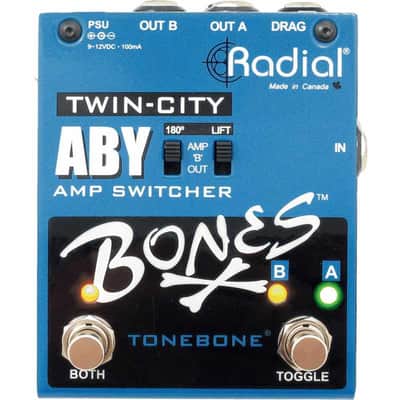 Tonebone TWIN-CITY Pédale ABY à correcteur d'impédance image 2