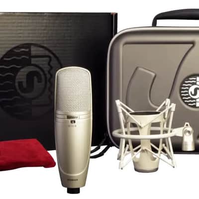 NIB - Shure KSM44A Large Diaphragm Multipattern Condenser Microphone 2000s - Champagne image 2