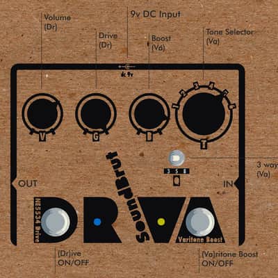 DRVA Mk.I Overdrive + MosFet Boost image 4