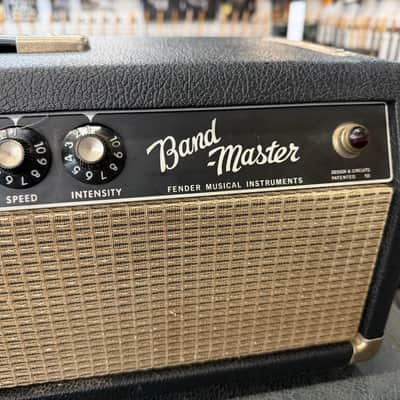 Fender Bandmaster 40-Watt 2-Channel Guitar Amp Head 1966 - Black Panel image 2