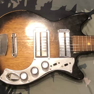 Beltone Solid body 1953 Natural black fade burst image 4