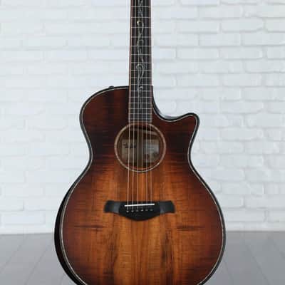 Taylor K24ce Builder's Edition Acoustic-Electric Guitar 2023 - Kona Burst image 3