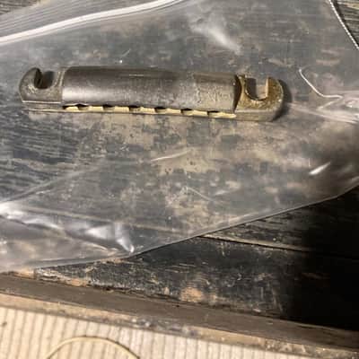 Unknown stop tailpiece 70's 80's - Gold image 2