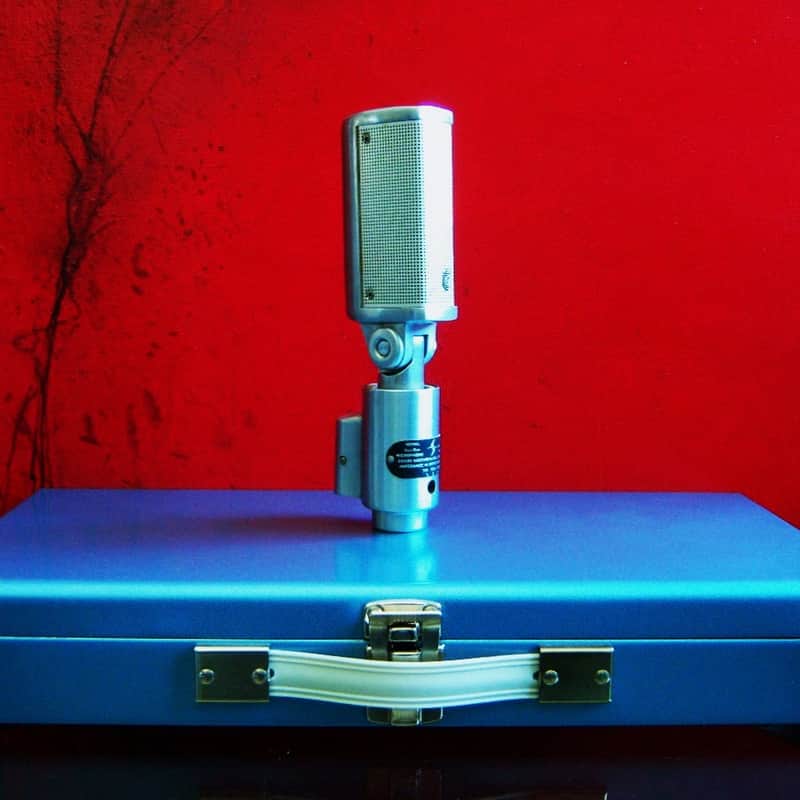 1950s Shure 330 Uniron Ribbon Microphone Silver