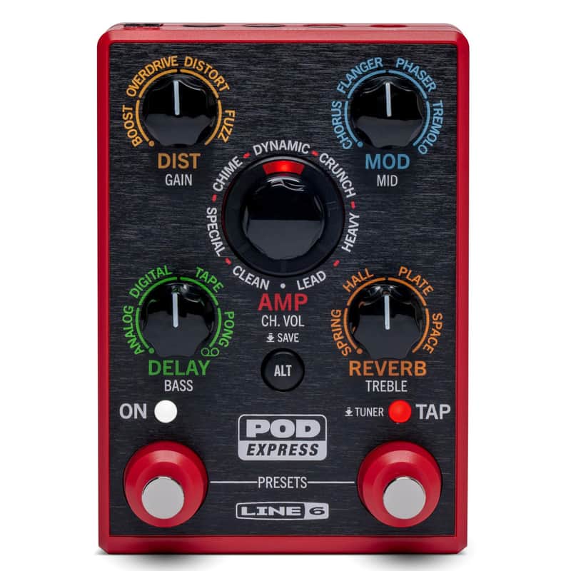 Line 6 POD Express Guitar Ultra-Portable Amp and Effects Processor image 1