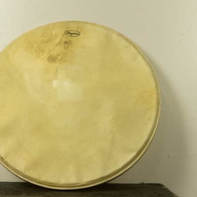 Vintage Rogers 20" Calfskin Logo Bass Drum Head image 1